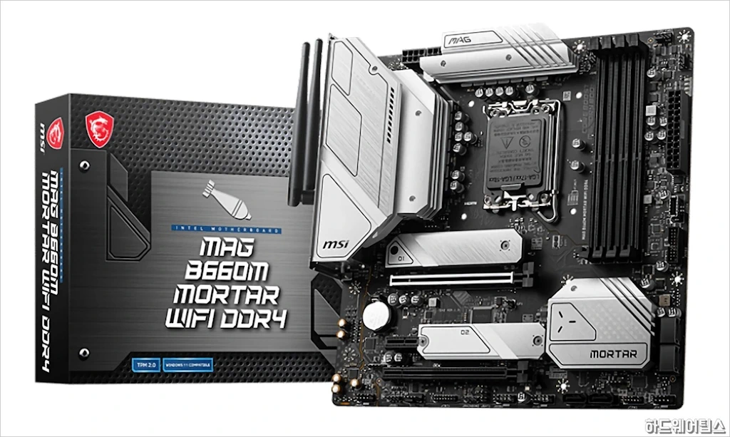MSI MAG B660M 박격포 WIFI DDR4 코어리퀴드 C240 리뷰 1 1