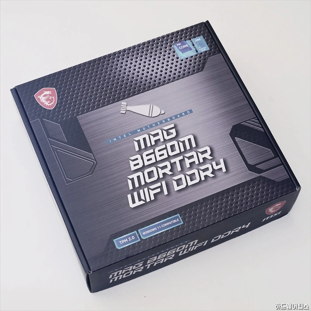 MSI MAG B660M 박격포 WIFI DDR4 코어리퀴드 C240 리뷰 4