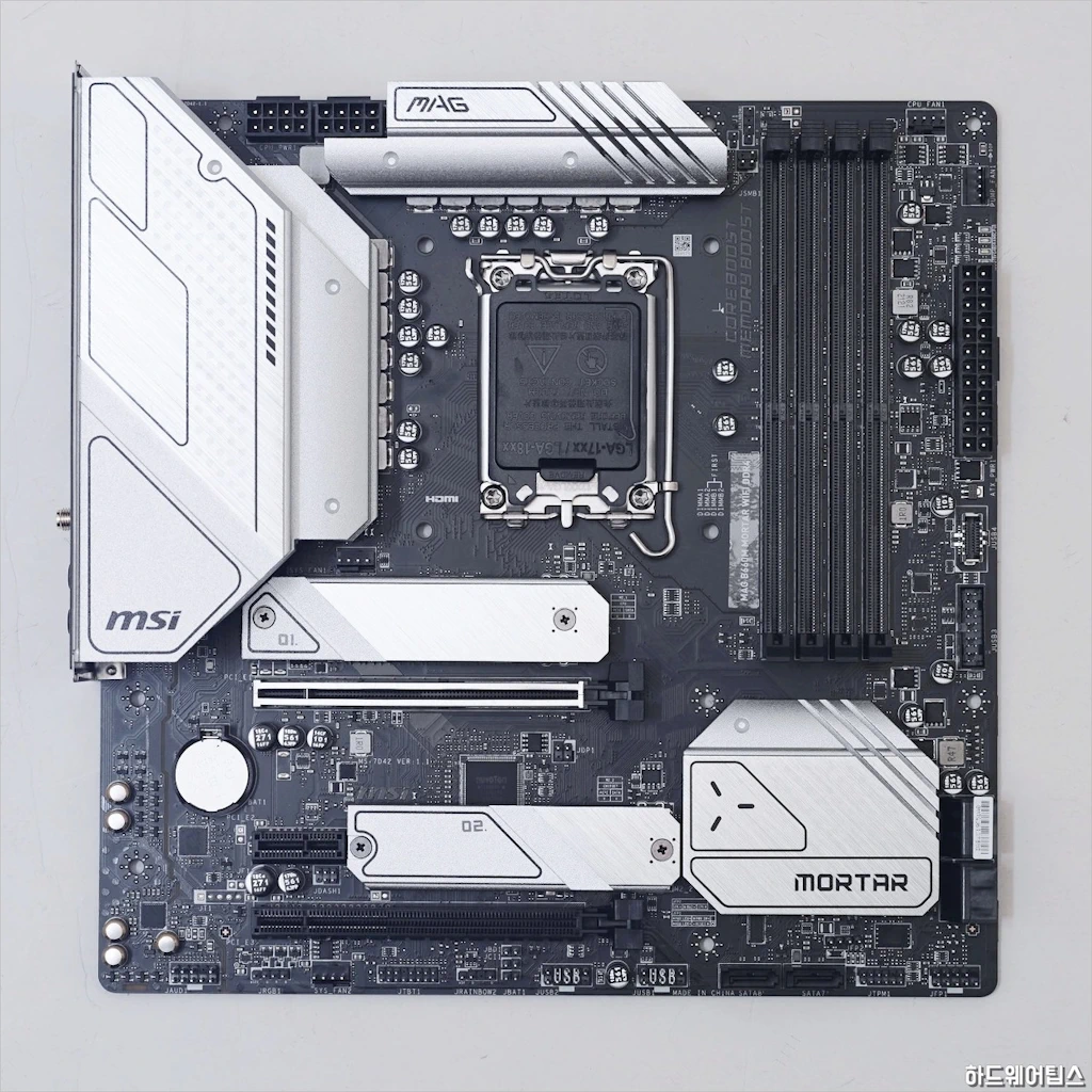 MSI MAG B660M 박격포 WIFI DDR4 코어리퀴드 C240 리뷰 9 1