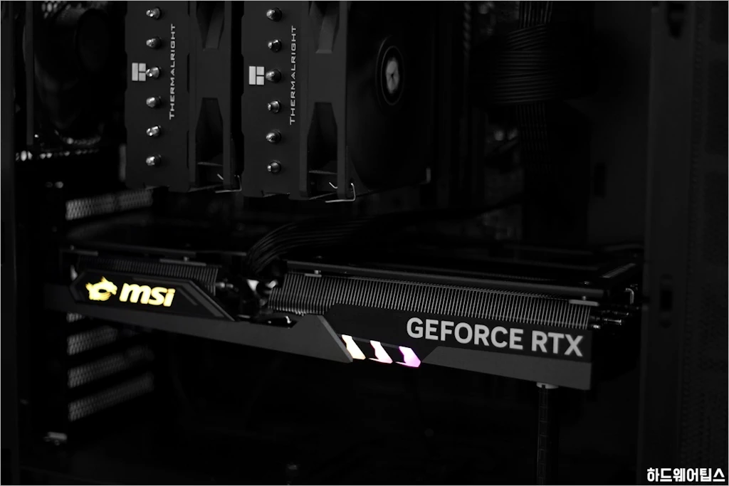 MSI 지포스 RTX 4060 Ti 게이밍 X 트리오 D6 8GB 트라이프로져3 리뷰 35