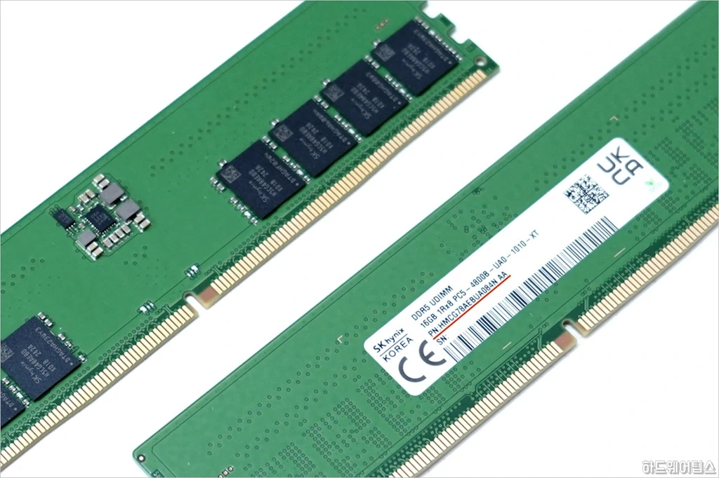 SK하이닉스 A다이 DDR5 SDRAM 파트 넘버 확인 방법 1