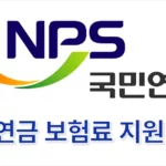 국민연금 보험료 지원 신청 대상(조건, 자격) 및 방법