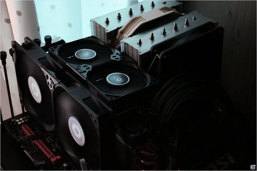 녹투아 NH D15S 트윈 타워 CPU 쿨러 간단 리뷰 20