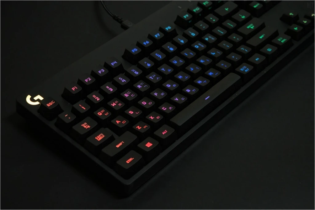 로지텍 G PRO 기계식 게이밍 키보드 리뷰 25