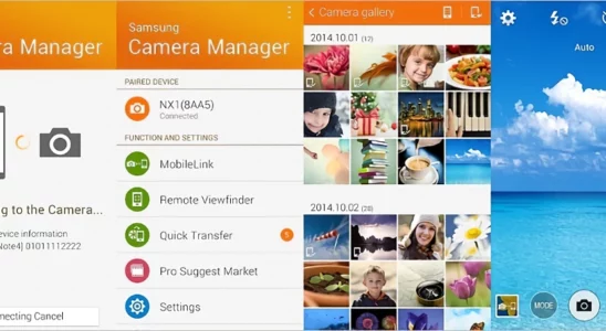 삼성 카메라 매니저 액세서리 서비스 앱 NX1 NX500 1