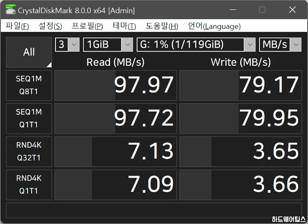 샌디스크 익스트림 프로 SD 카드 간단 리뷰 6