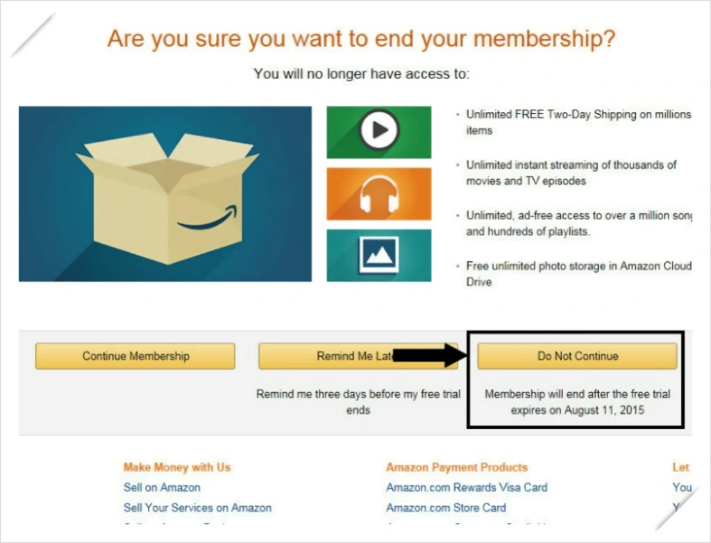 아마존 프라임 Amazon Prime 해지 방법 3