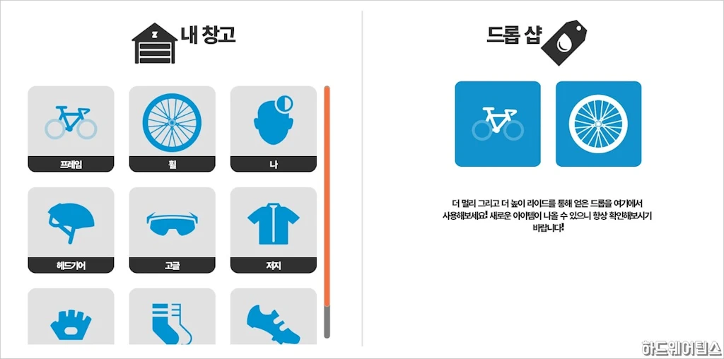 즈위프트 가이드 레벨 아이템 프레임 휠셋 트론 바이크 2