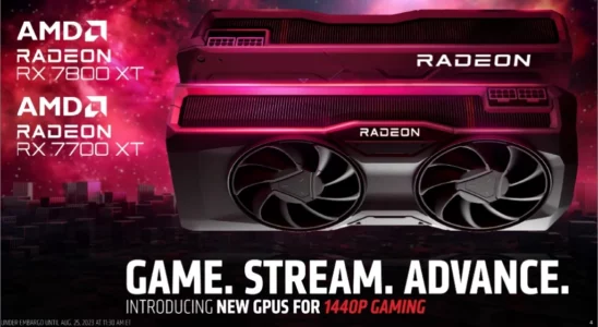 AMD 라데온 RX 7700 XT 7800 XT 스펙 성능 가격 출시일 4