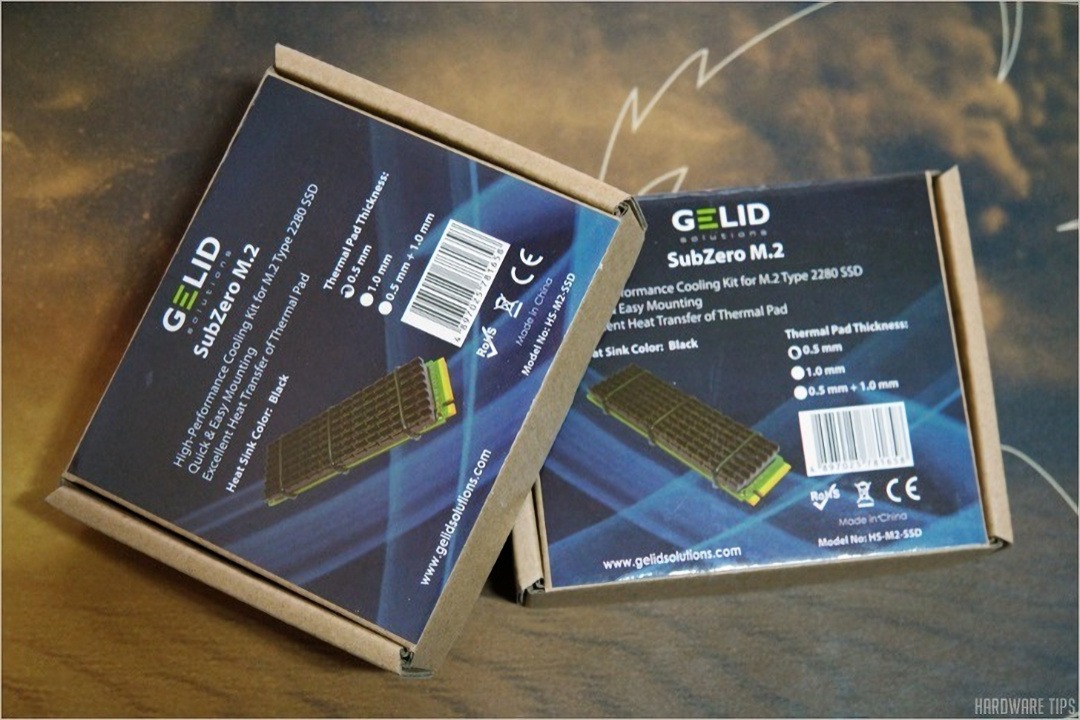 GELID SubZero M.2 SSD 방열판 간단 사용기 1