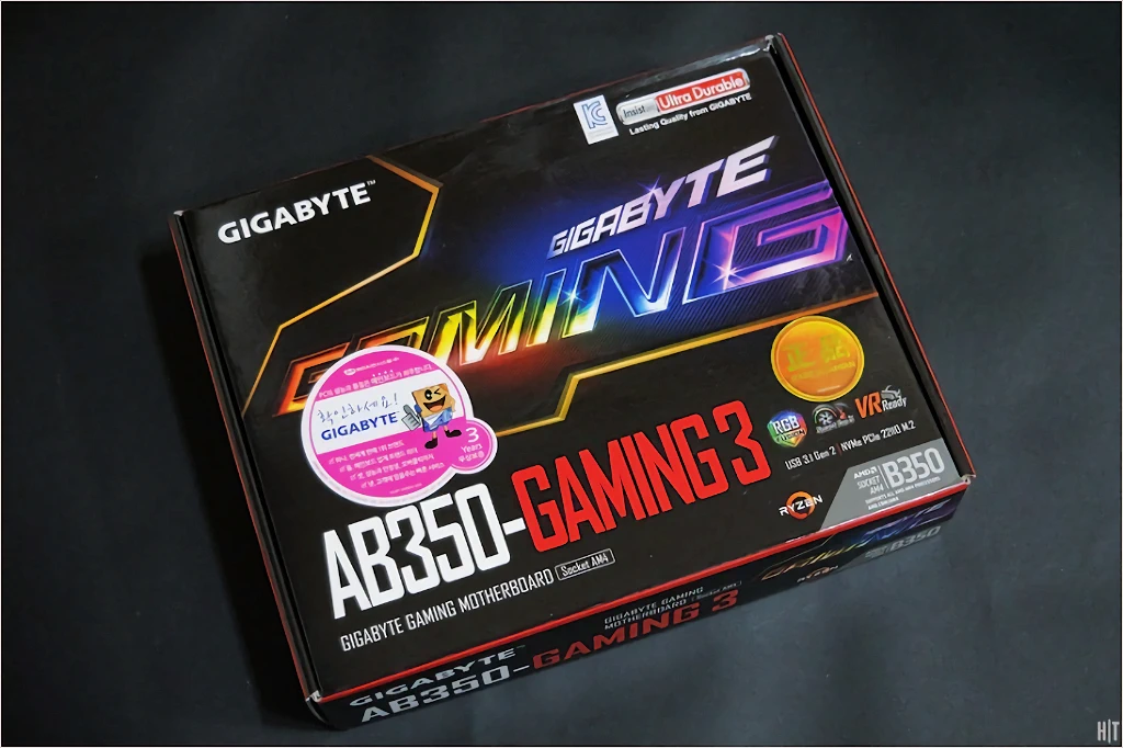 GIGABYTE GA AB350 Gaming 3 게이밍에디션 2