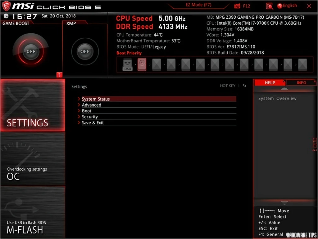 MSI MPG Z390 게이밍 프로 카본 리뷰 26