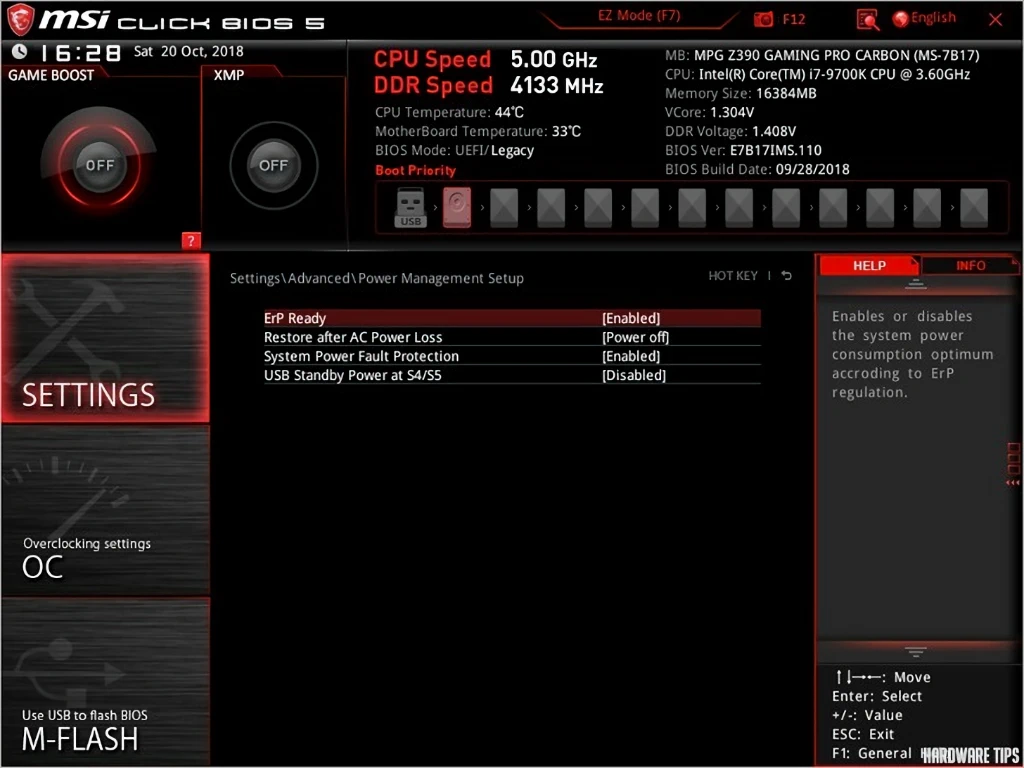 MSI MPG Z390 게이밍 프로 카본 리뷰 28