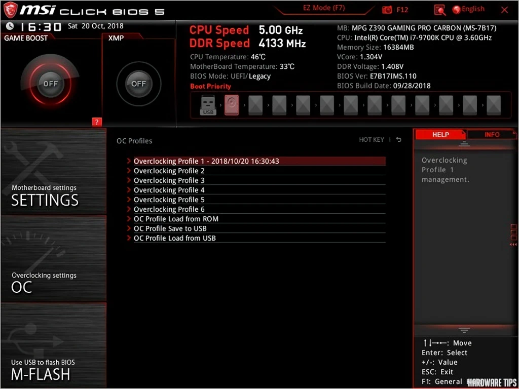 MSI MPG Z390 게이밍 프로 카본 리뷰 37