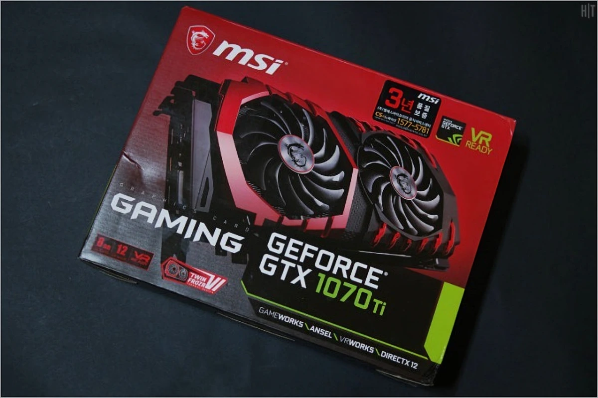 MSI 지포스 GTX 1070 Ti 게이밍 D5 8GB 트윈프로져6 1