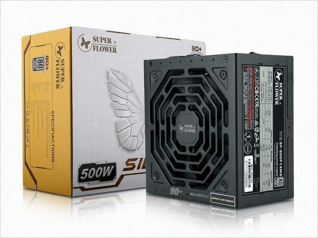 SuperFlower SF 500P14MS SILVER ECO 90 1