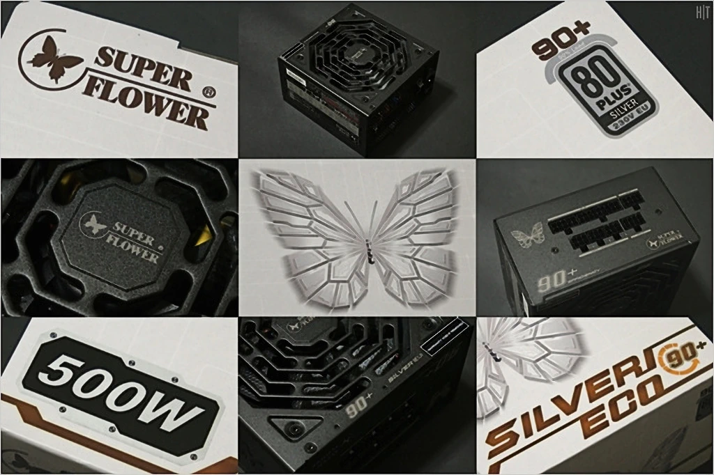 SuperFlower SF 500P14MS SILVER ECO 90 간단 리뷰 1