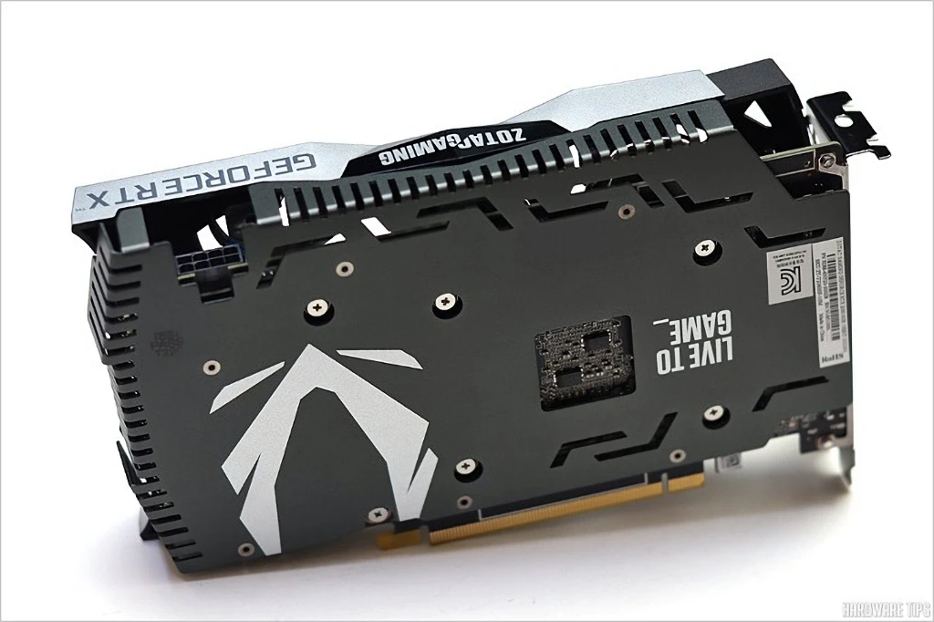 ZOTAC GAMING 지포스 RTX 2060 AMP D6 6GB TWIN 백플레이트 리뷰 12