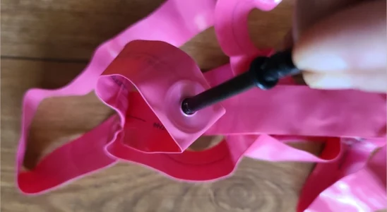 TPU 튜브, 림 브레이크에서 사용해도 괜찮을까? 1 라이드나우 TPU 튜브 펑크 수리 키트 리뷰 9