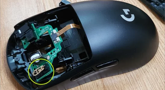 로지텍 G PRO X SUPERLIGHT 분해 정비 방법 7
