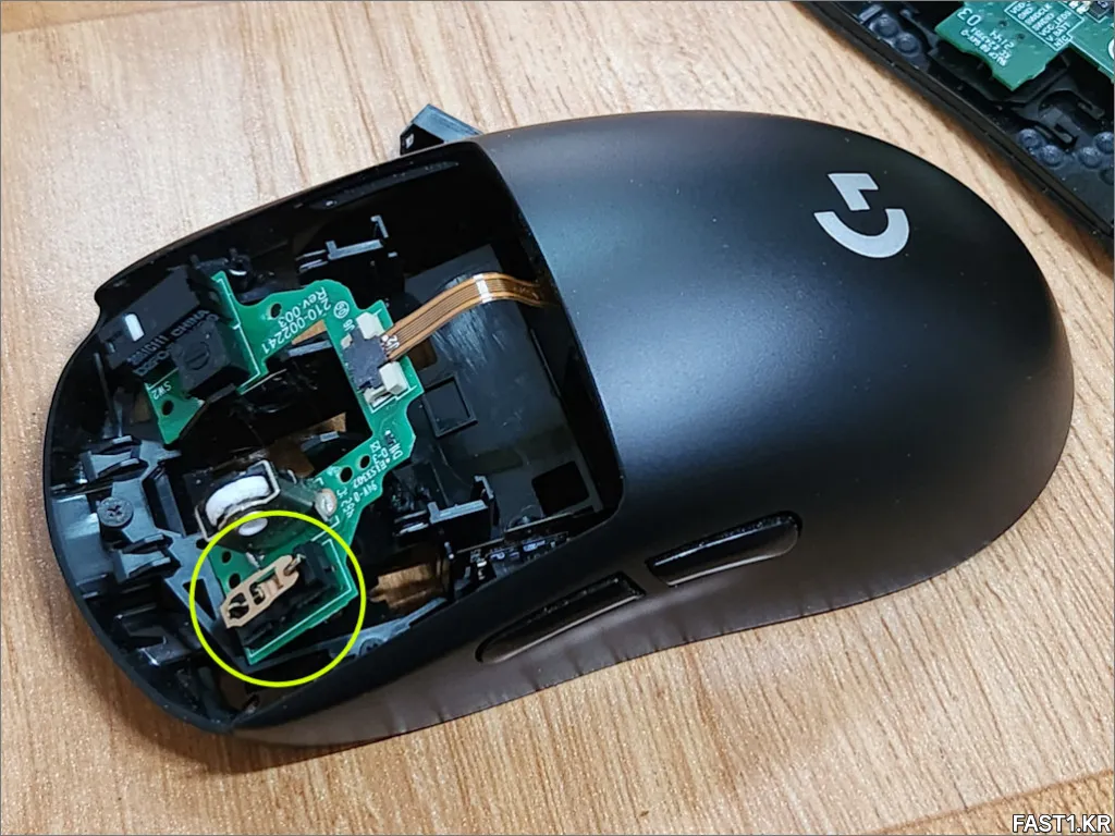 로지텍 G PRO X SUPERLIGHT 분해 정비 방법 7