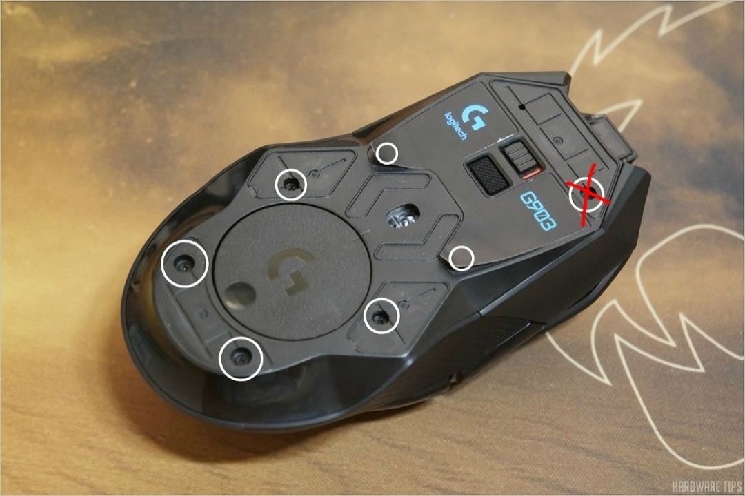 로지텍 G900 G903 마우스 분해 및 조립 가이드 3