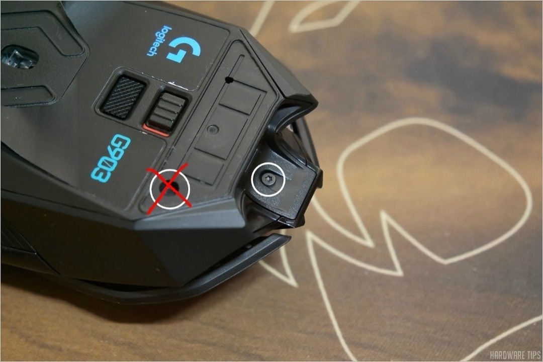 로지텍 G900 G903 마우스 분해 및 조립 가이드 4