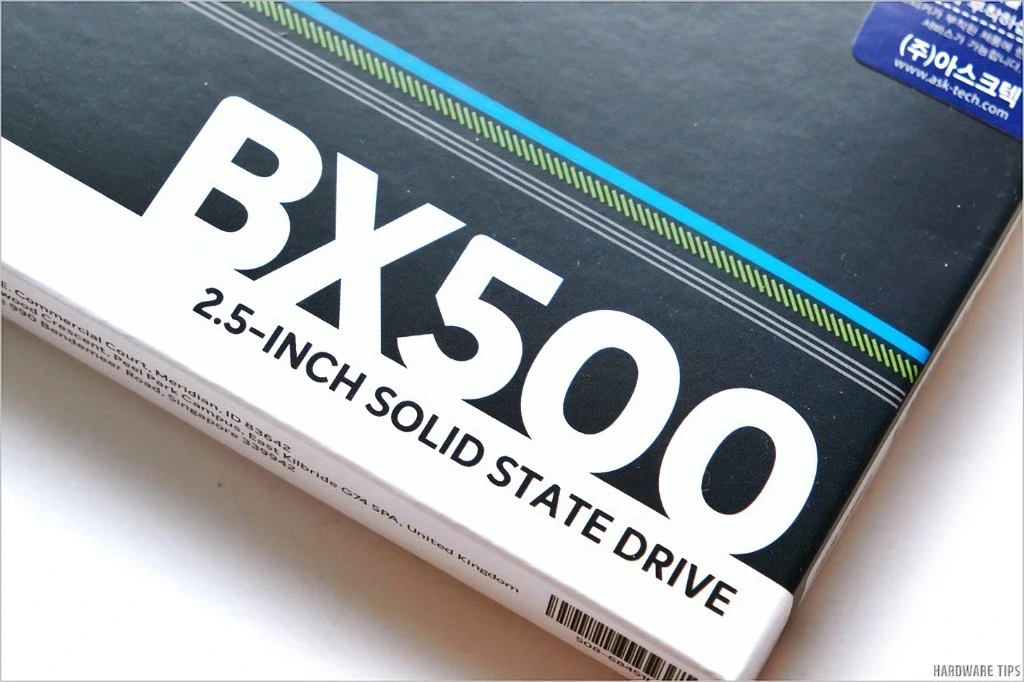 마이크론 Crucial BX500 240GB 아스크텍 리뷰 1