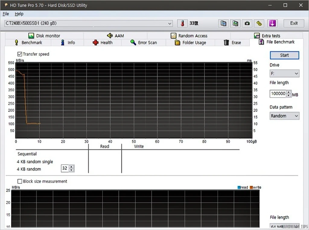마이크론 Crucial BX500 240GB 아스크텍 리뷰 23