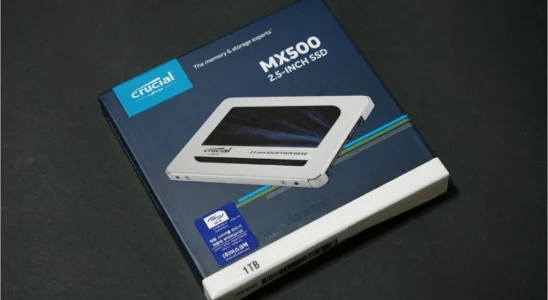 마이크론 Crucial MX500 1TB 간단 리뷰 1