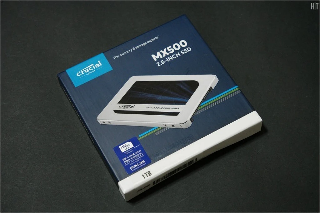 마이크론 Crucial MX500 1TB 간단 리뷰 1
