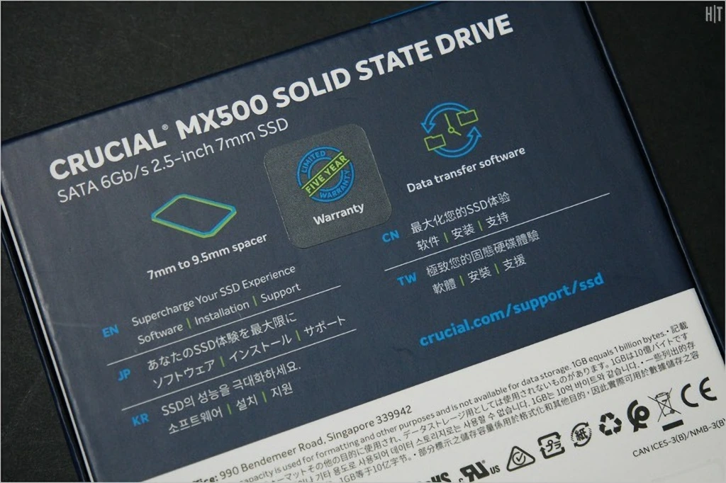 마이크론 Crucial MX500 1TB 간단 리뷰 6