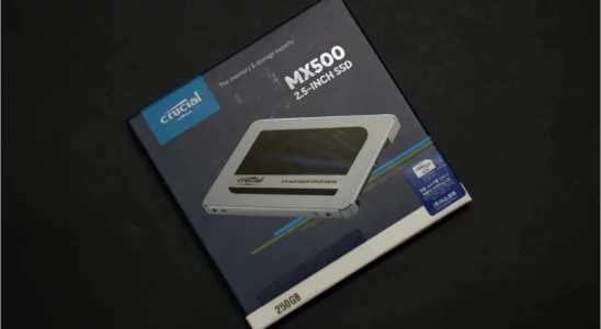마이크론 Crucial MX500 250GB 리뷰 2