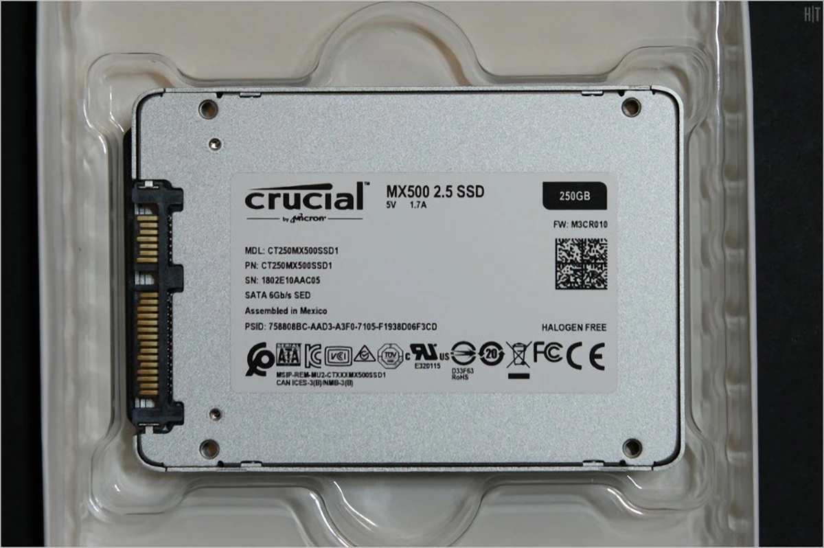 마이크론 Crucial MX500 250GB 리뷰 9