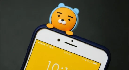 카카오프렌즈 빼꼼 스마트폰 TPU 케이스