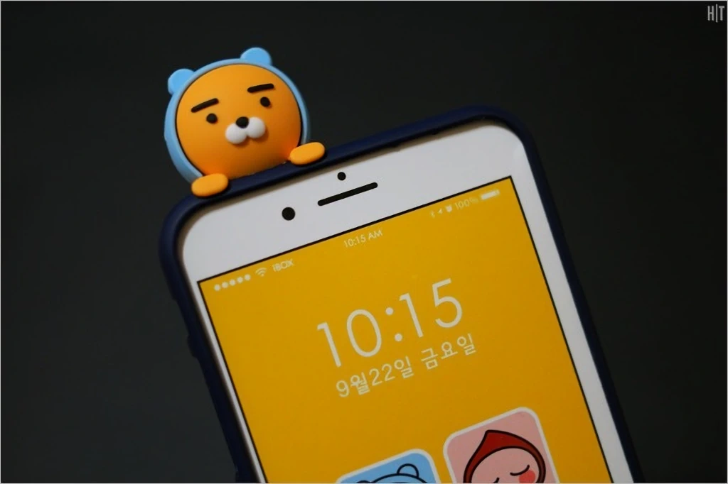 카카오프렌즈 빼꼼 케이스 구매 후기 10