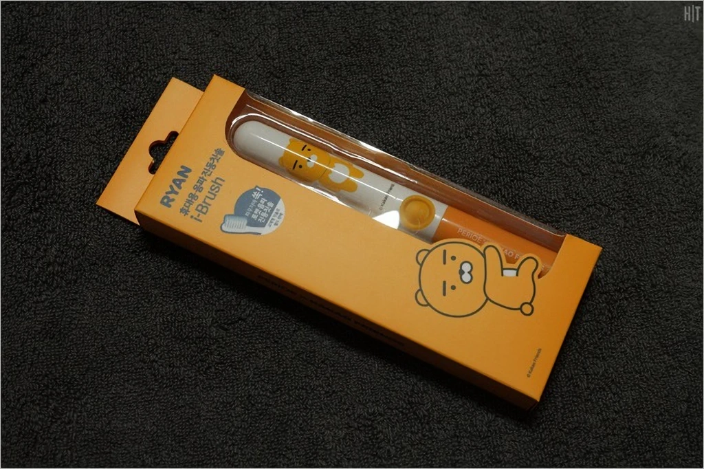 페리오 i Brush 카카오프렌즈 휴대용 음파진동칫솔 사용기 1