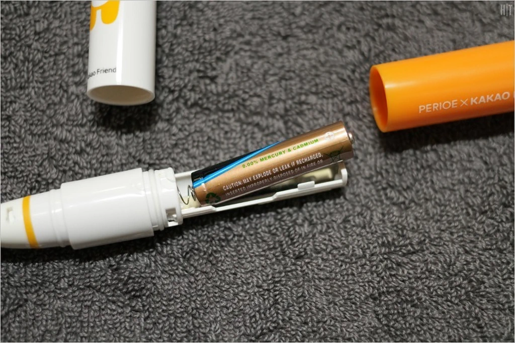 페리오 i Brush 카카오프렌즈 휴대용 음파진동칫솔 사용기 17