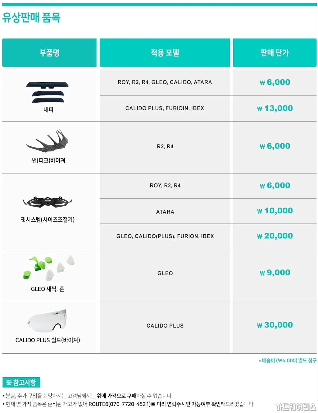 홍진 HJC 자전거 헬멧 AS 서비스 부속품 보상판매 방법 3