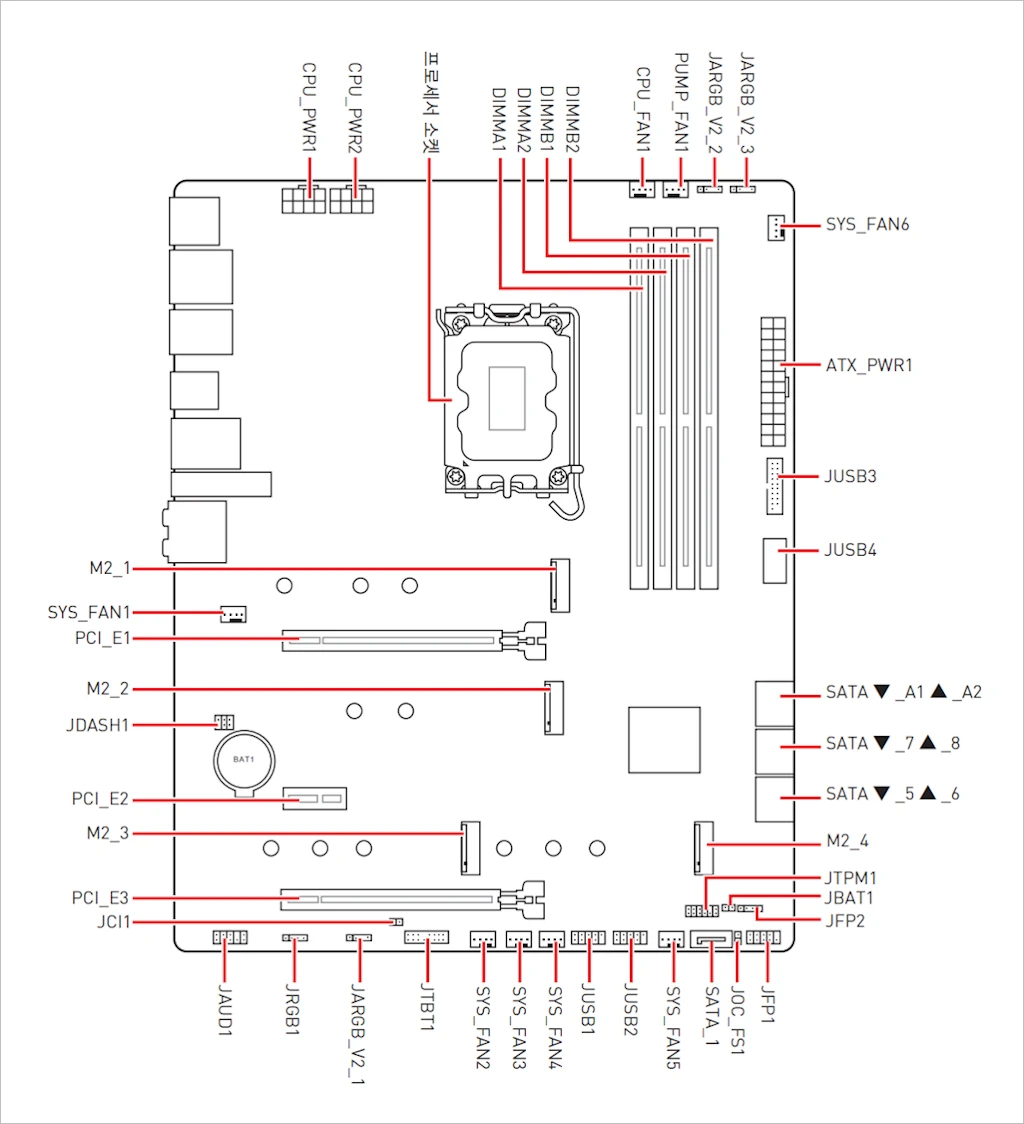 MSI MAG Z790 토마호크 WIFI A1
