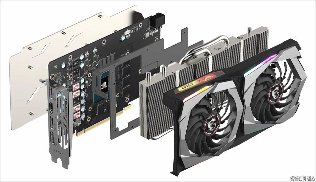 MSI 지포스 GTX 1660 게이밍 X D5 6GB 트윈프로져7 리뷰 17