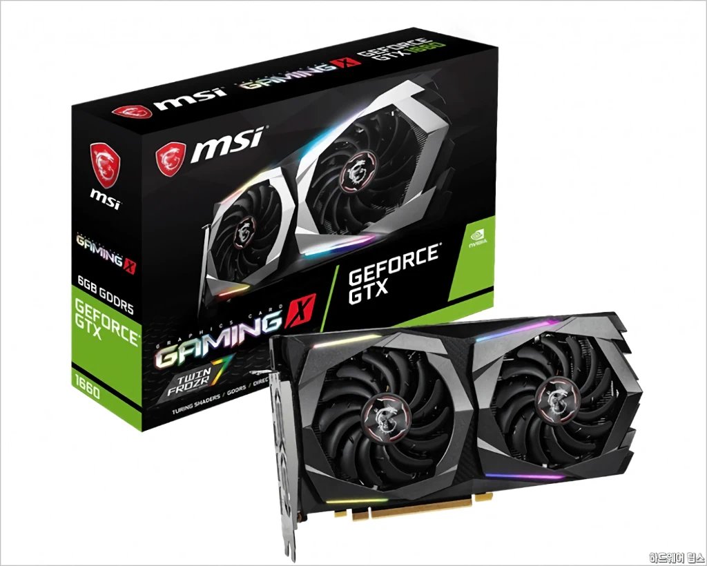 MSI 지포스 GTX 1660 게이밍 X D5 6GB 트윈프로져7 리뷰 2