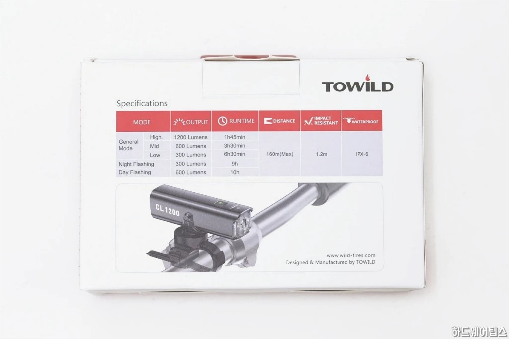 투와일드TOWILD CL1200 자전거 전조등 14