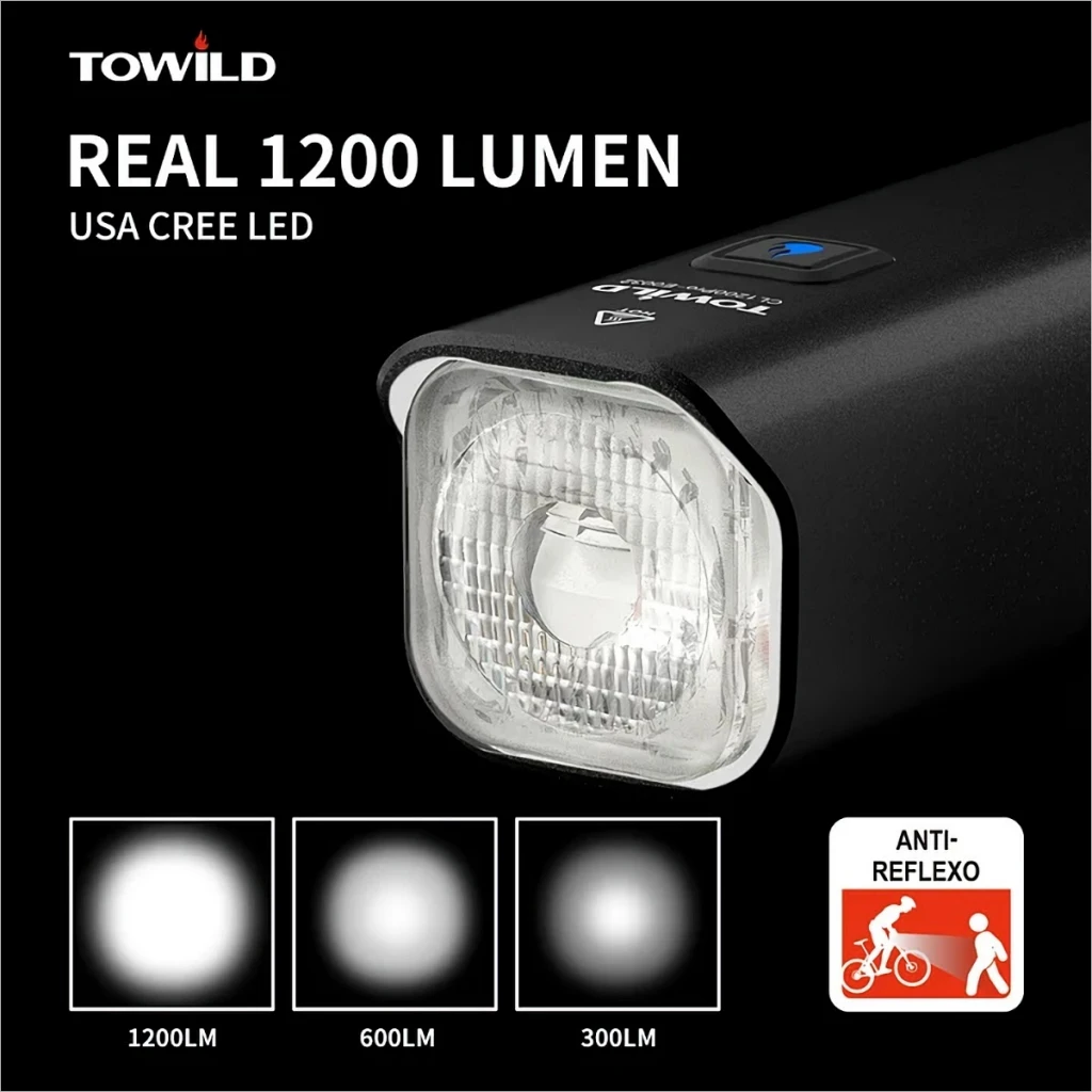 투와일드TOWILD CL1200 자전거 전조등 5