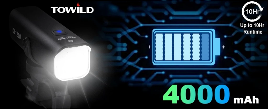 투와일드TOWILD CL1200 자전거 전조등 9
