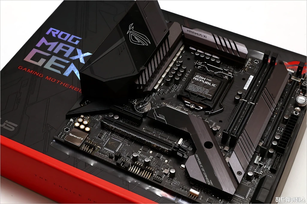 ASUS ROG MAXIMUS XI GENE 코잇 간단 리뷰 1