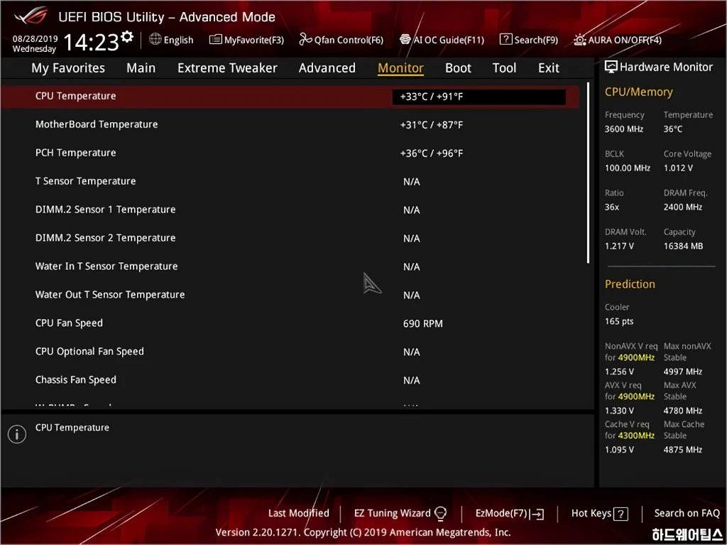ASUS ROG MAXIMUS XI GENE 코잇 간단 리뷰 54