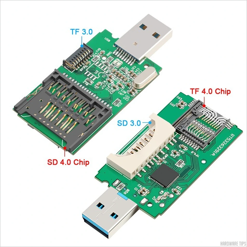 Rocketek RT CR2 4.0 가성비 UHS II SD 카드 리더 리뷰 6