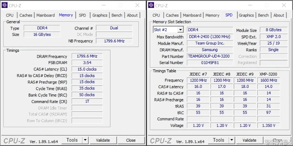 TeamGroup Dark Pro DDR4 3200 CL14 16GB 간단 사용기 11