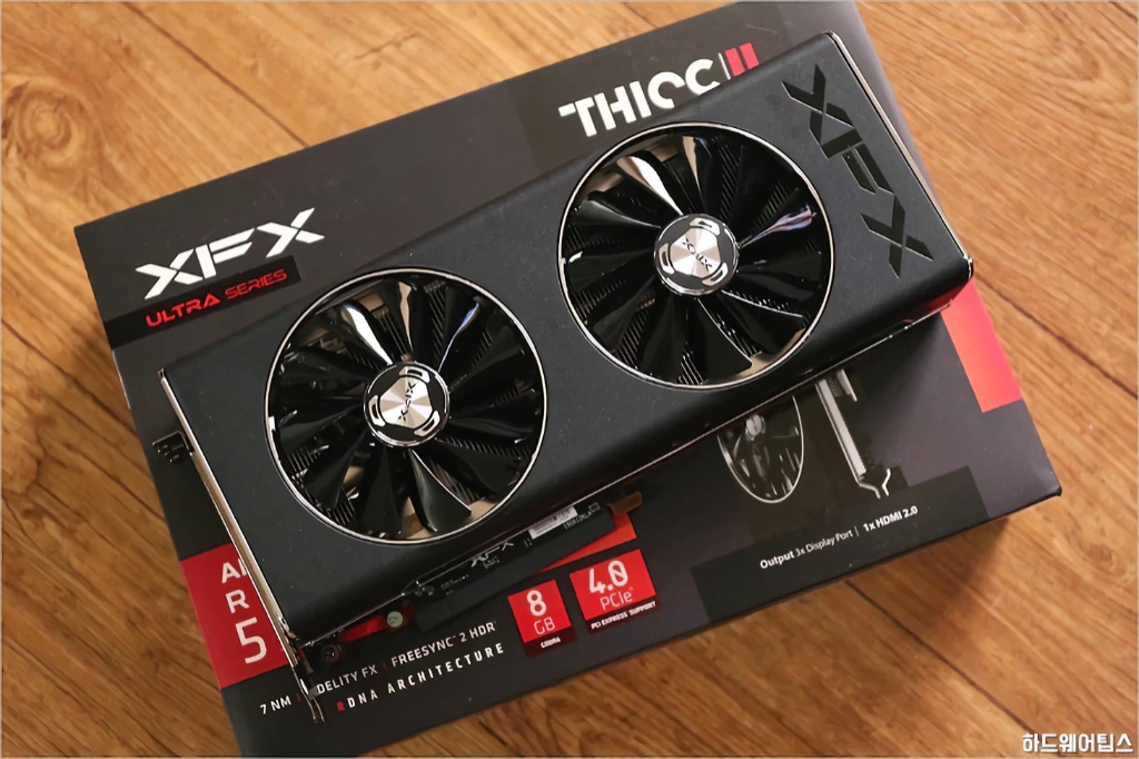 XFX 라데온 RX 5700 XT THICC II ULTRA D6 8GB 리뷰 1